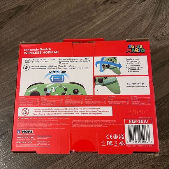 Hori Nintendo Switch HORIPAD Wireless Controller - Picture 4 of 4